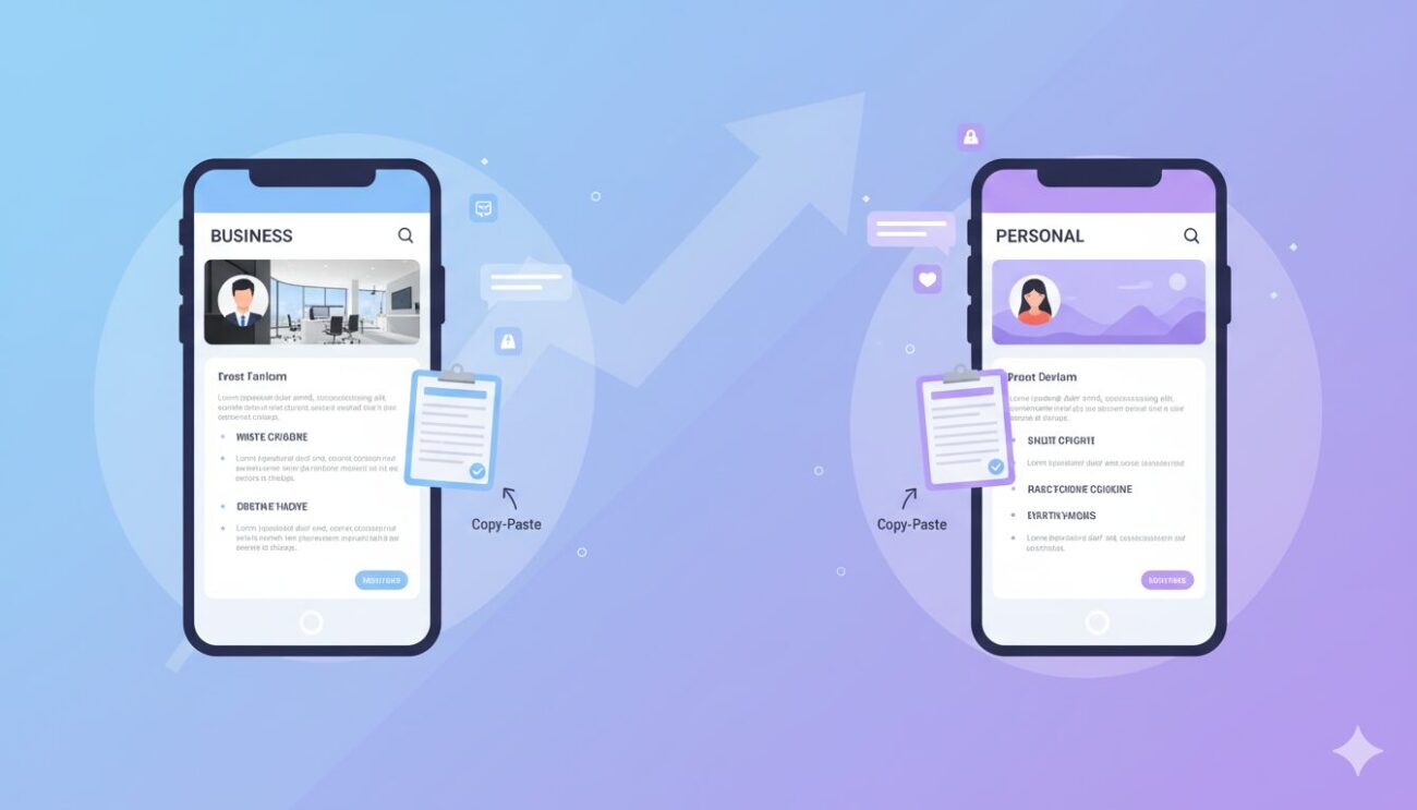 絶対にやってはいけないプロフィールのNG例