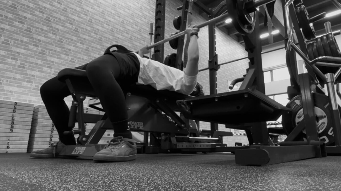 トレーニングしている